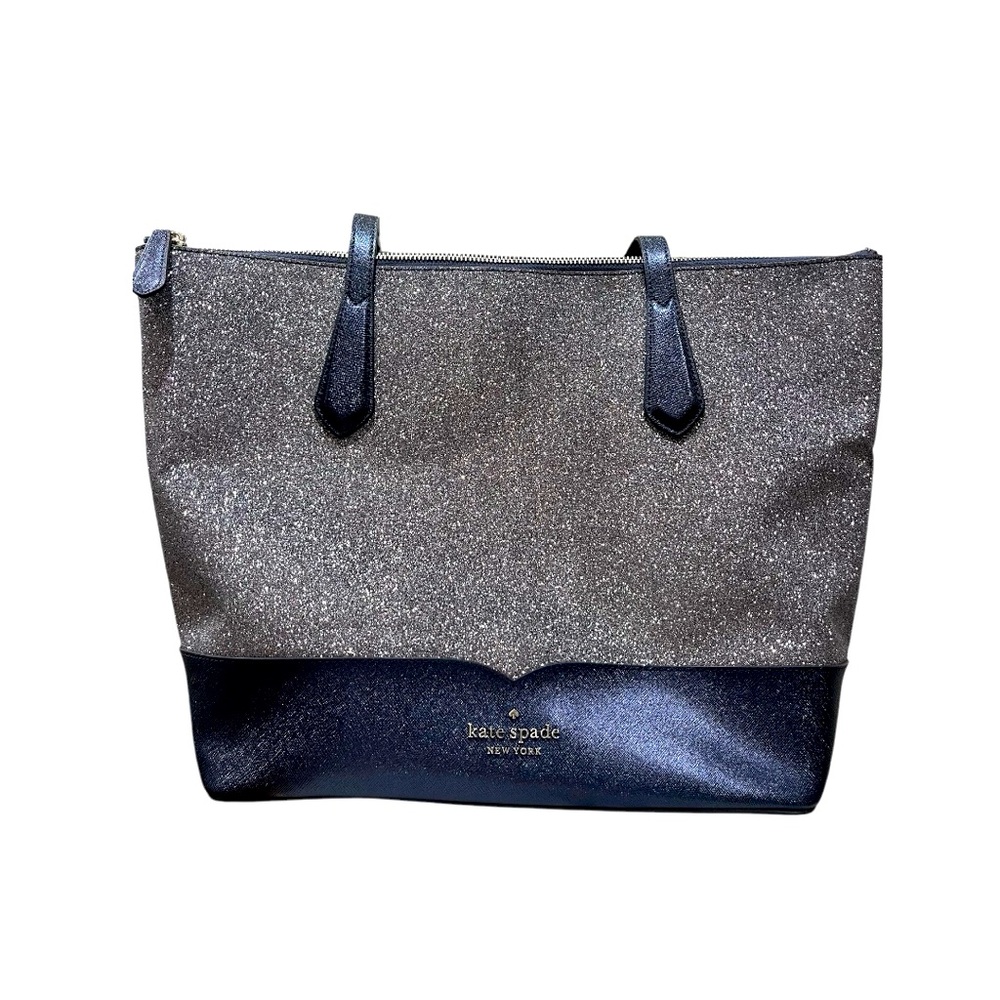 Kate Spade Lola Glitter Tote- Navy 50427024